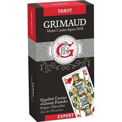 Grimaud TAROT Expert jeu de 78 cartes cartonnées plastifiées