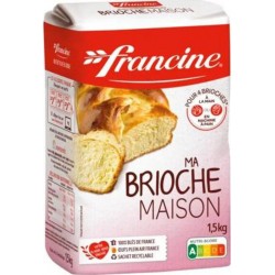 Francine Ma Brioche Maison 1,5Kg (lot de 2)