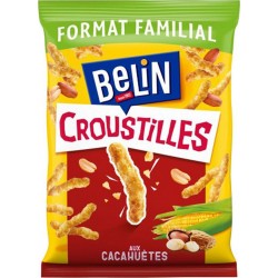 Belin Croustilles aux Cacahuètes Format Familial 138g (lot de 5)