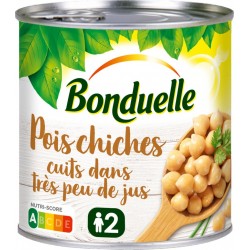 Bonduelle Pois chiches cuits dans très peu de jus 265g (lot de 10)