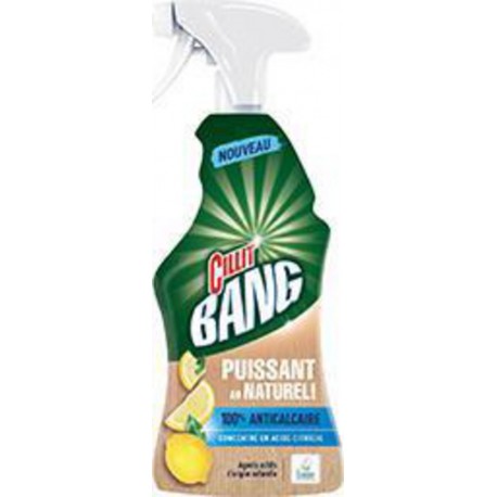 Cillit Bang Nettoyant ménager puissant au naturel à l'acide citrique 750ml (lot de 6)