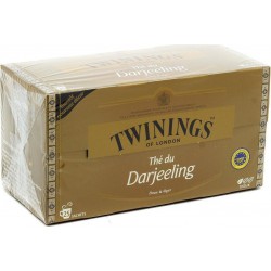 TWININGS Thé du DARJEELING Doux x25 50g