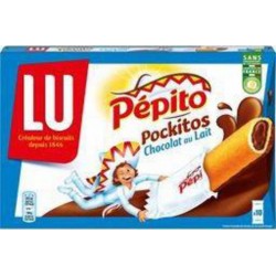 LU Pépito Pockitos Chocolat au Lait x10 295g