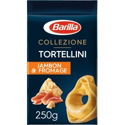 Barilla Collezione Tortellini Pâtes Jambon & Fromage 250g (lot de 9)