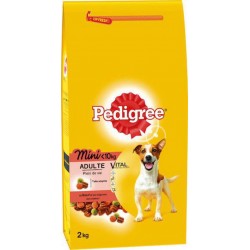 Pedigree Vital Protection Petit Chien Croquettes au Bœuf aux Légumes et Riz 2Kg