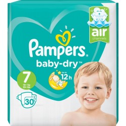PAMPERS BABYDRY GEANT T7 X30