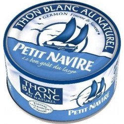 Petit Navire Thon Blanc Au Naturel 93g (lot de 5)