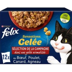 Felix Sensations En Gelée Felix Selection de la campagne 12x85g
