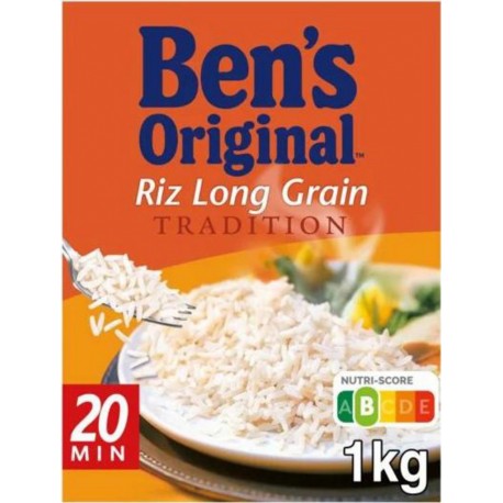 Ben's Original Riz Long Grain Tradition 20min 1Kg