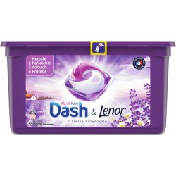 DASH & Lenor ALLin1 PODS Caresse Provençale x33