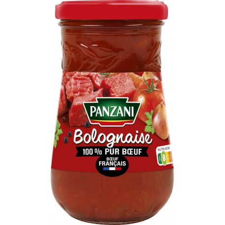 Sauce bolognaise pur bœuf Panzani - 200g