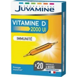 JUVAMINE Ampoule vitamine D la boîte de 20