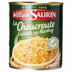 William Saurin Choucroute Au Riesling 810g (lot de 6)