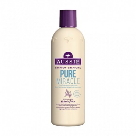 AUSSIE Shampooing Pure Miracle 250ml (lot de 2)