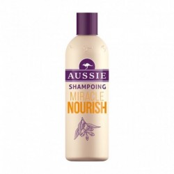 AUSSIE Shampooing Miracle Nourish 250ml (lot de 2)