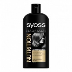 SYOSS Nutrition Shampooing Cheveux Secs Rêches 500ml (lot de 4)
