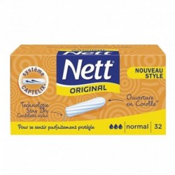 Nett Original Tampon Normal x32 (lot de 4)