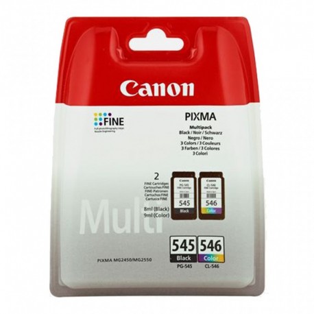 Canon Cartouche d’Encre Pixma 546 XL Color (lot de 2)