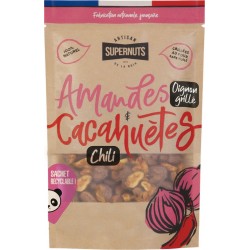 Supernuts Amandes oignons & cacahuètes du Chili