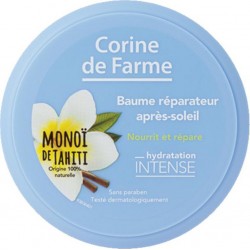 Corine de Farme Baume Réparateur Après-Soleil Hydratation Intense Monoï de Tahiti 150ml (lot de 2)