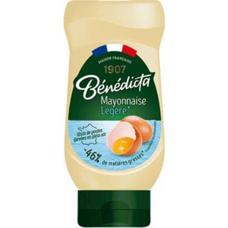 Benedicta Bénédicta Mayonnaise Extra Légère (lot de 3)