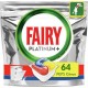 Fairy Capsules lave-vaisselle Platinum+ Citron x64 1161g