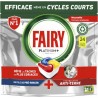Fairy Tablettes Lave-Vaisselle Citron Platinium+ Citron Tout-En-1 x24 (lot de 3 soit 72 pods)