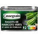 CASSEGRAIN Fagots de Haricots Verts extra fins et liens de poireaux 220g (lot de 5)