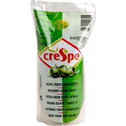 CRESPO Olives vertes dénoyautées 320g