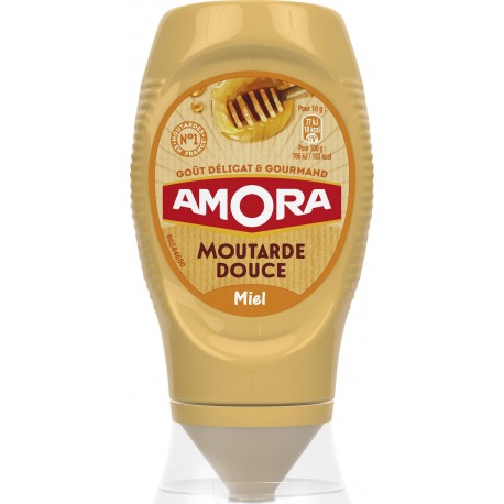 AMORA MOUTARDE DOUCE MIEL 260g