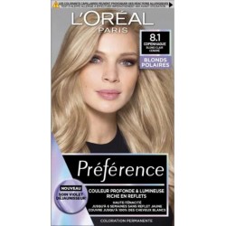 L'Oréal COOL BLONDS POLAIRES - PREFERENCE 8.1