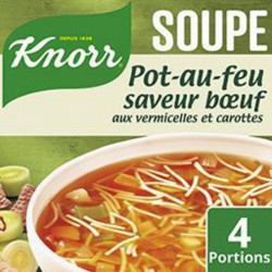 KNORR Soupe pot au feu aux vermicelles et carottes 55g