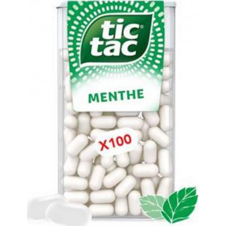 Tic Tac Bonbons 100 menthe 49g