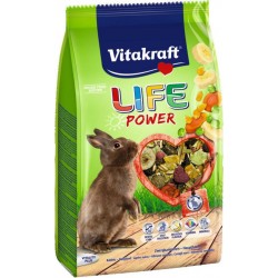 VITAKRAFT LIFE POWER LAPIN NAIN 600G