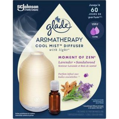 Glade Diffuseur Aromathérapie Moment of Zen Lavande & Santal