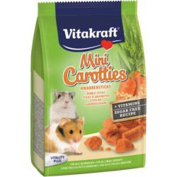 VITAKRAFTCarotties (Bâtonnets Carotte) pour Mini Hamsters 50g