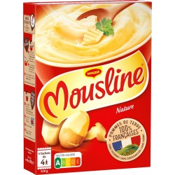 Mousline Purée Maggi Nature 4x130g 520g