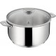 LAGOSTINA Casserole Salvaspazio+ inox non revetu 18cm