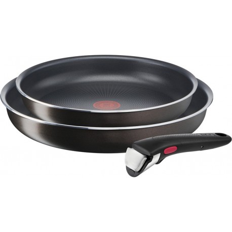 TEFAL Pôeles Ingenio Ingenio Easy Plus avec poignée amovible 24 / 28cm