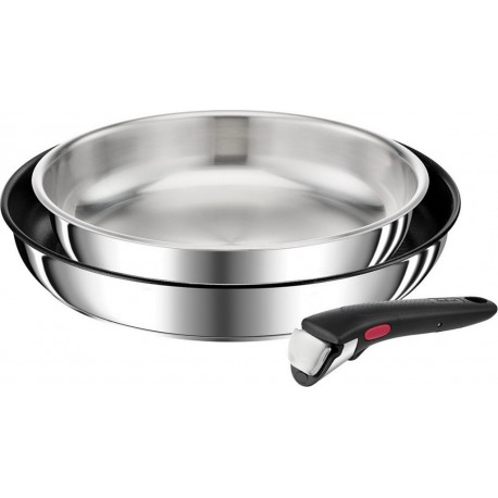 TEFAL Poêle Ingenio Preference 2 poeles 24-28cm