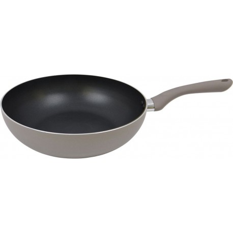 ESSENTIELB Wok AL DENTE diam28cm Taupe tous feux