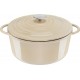 TEFAL Cocotte Fonte LOV faitout 29cm beige