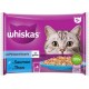 Whiskas Les poissons favoris en gelée pour chat adulte 2 variétés x 4 4 x 85g