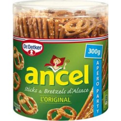 ANCEL TUBO STICKS&BRETZELS 300g