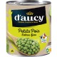 D'AUCY Petits pois extra fins 560g (lot de 5)