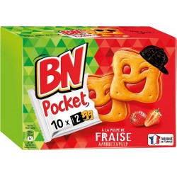 BN Pocket Fraise 35g x10