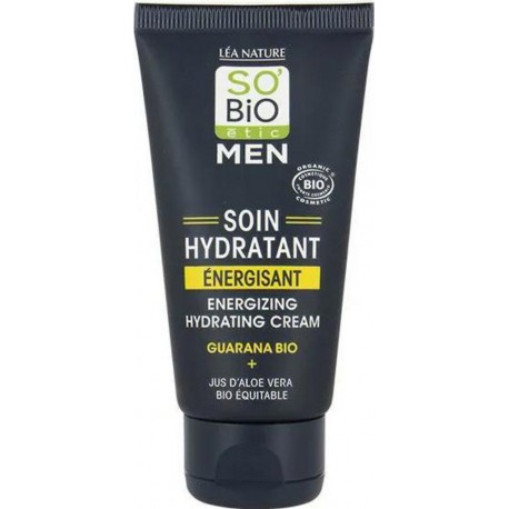 SO'BiO Crème hydratante MEN Guarana 50ml