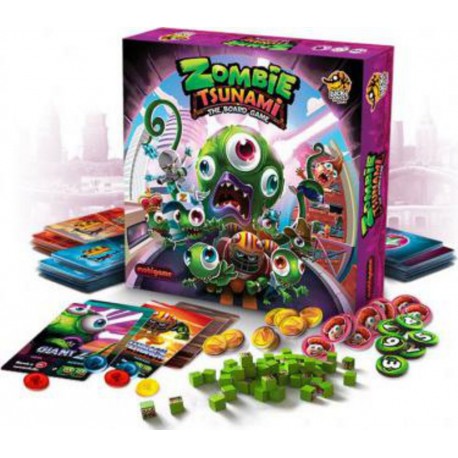 Lucky Duck ZOMBIE TSUNAMI - Jeu de Plateau