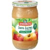 ANDROS COMPOTE POMME NATURE sans sucres ajoutés 730g (lot de 5)