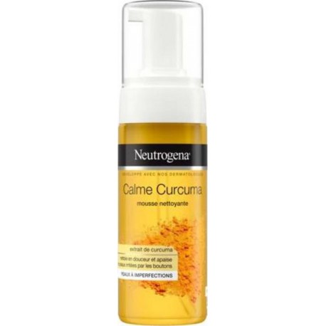 Neutrogena Mousse nettoyante Calme curcuma 150ml